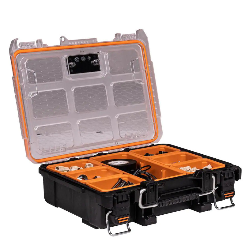Ridgid Small Parts Organizer Compact Pro Gear System 22″ 6 Compartment Tool Case
