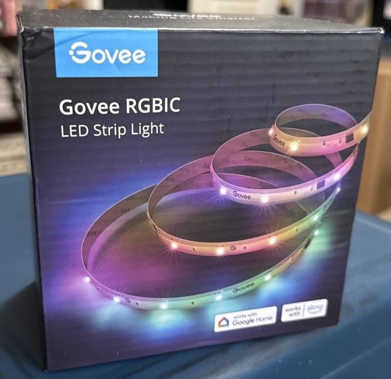 Govee – 65.6ft – RGBIC – LED Strip Lights – WiFi – H618E