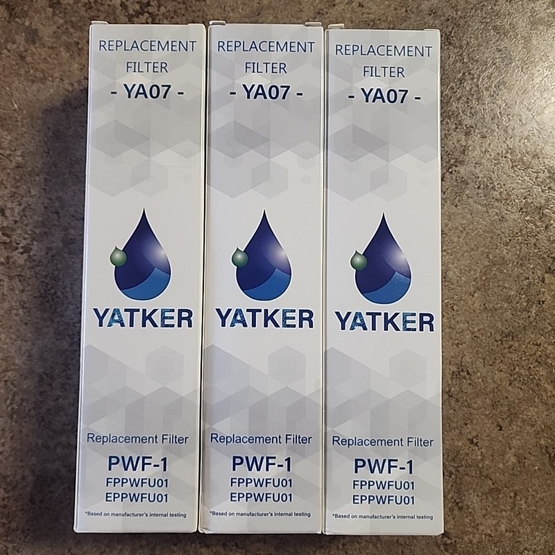 NEW Yatker H20 FRIGIDAIRE Replacement Refrigerator & AirFilter FPPWFU01/EPPWFU01