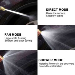 Garden Hose Nozzle High Pressure Metal Heavy Duty Water Hose Nozzle Sprayer Head