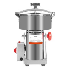 110V 4500W Electric Herb & Grain Grinder 304 Stainless Steel 2.5kg Capacity