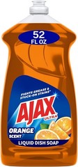 Mess-Free Ultra Liquid Dish Soap, 52 fl oz with Citrus Freshness & Antimicrobial