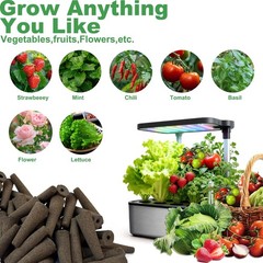 60-Pack Hydroponic Seed Pods for AeroGarden, Peat Sponges for Indoor Garden iDOO