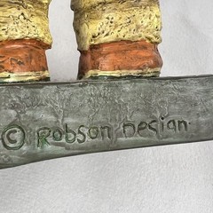 Robson Design “The Gatherer” Kachina Doll 14” Bill Robson Native Southwest Art