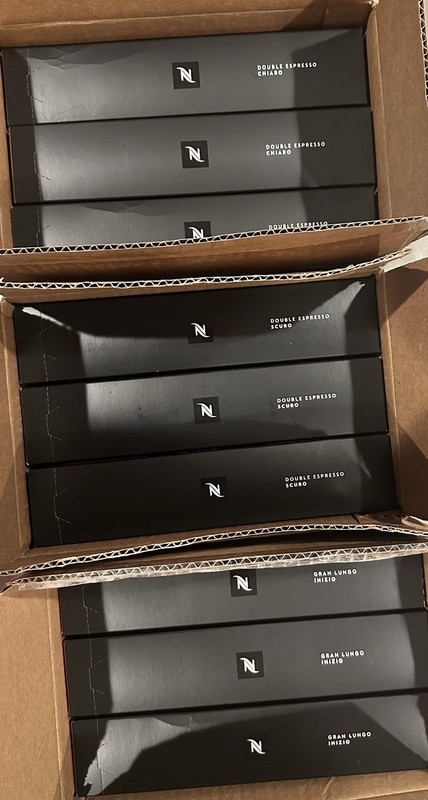 Nespresso Vertuo Chiaro Scuro Inizio 90 Pods Coffee Espresso Read Description