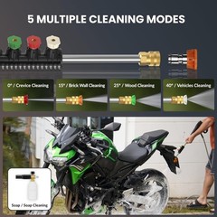 Giraffe Tools 2.2 GPM Electric Pressure Washer Power Washer 100FT Max 2900 PSI