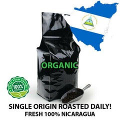 2, 5, 10 LB ORGANIC NICARAGUA FRESH ROASTED COFFEE BEANS – ORGANIC ARABICA