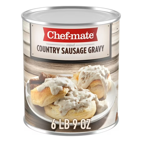 Chef-mate No Artificial Flavors Country Sausage Gravy, 105 oz Can Free Shipping
