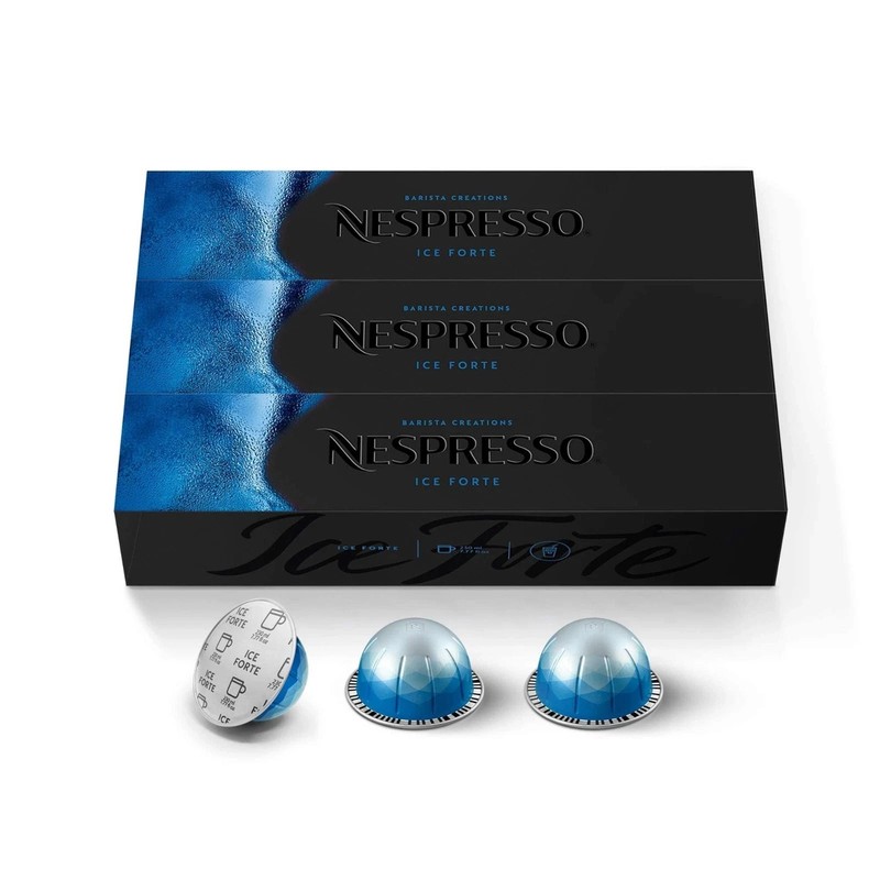 Nespresso Vertuo Ice Leggero Coffee Pods 2.7oz 30 Capsules