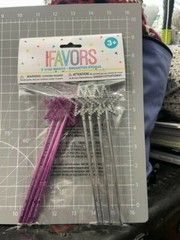 8 Mini Star Wands Girls Birthday Party Favors New!!!