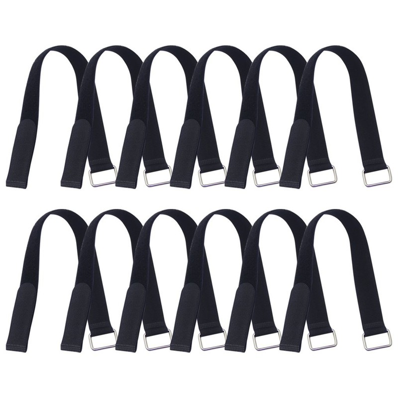 VIGAER 18 inch Extend Cable Strap and Adjustable Securing 1 x 18 in, Black