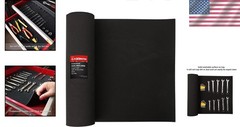 Customizable Black Tool Box Liner – 16″ Wide x 6′ Long, Stain Resistant EVA Mat