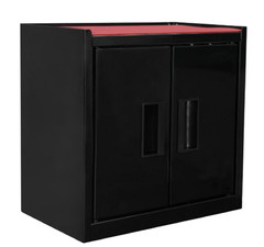 Hyper Tough Mini Tool Cabinet – 11.6-Inch Steel Storage Cabinet, Black
