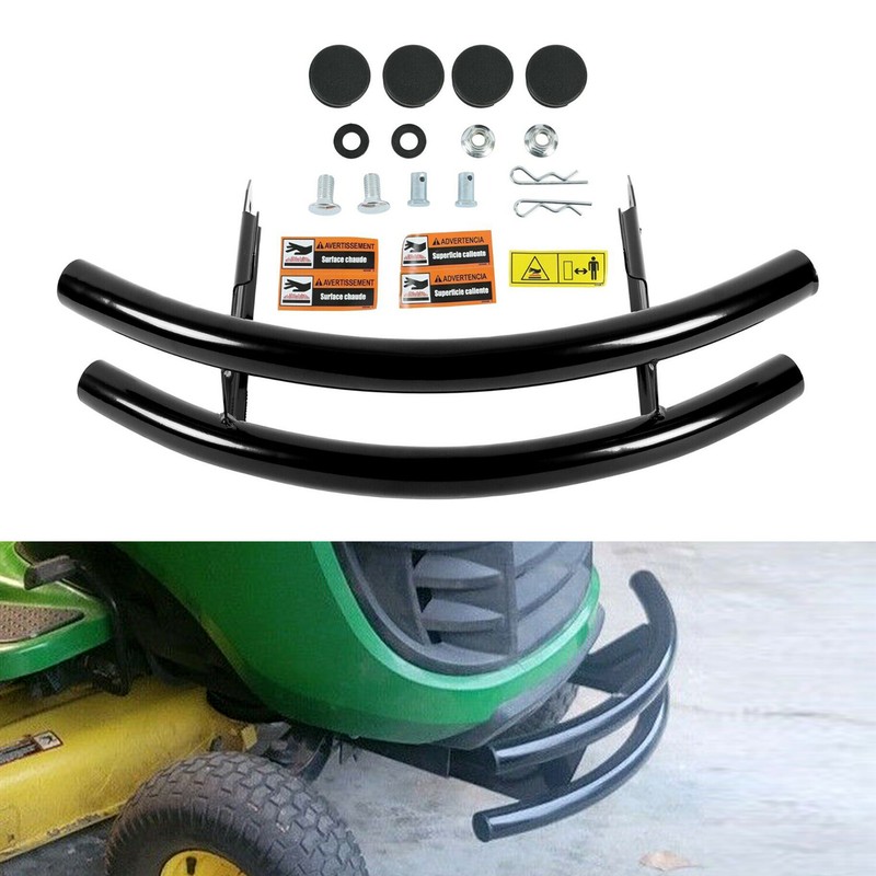 2-Bar Front Bumper Guard Lawn Tractor Protection For John Deere 100 Series