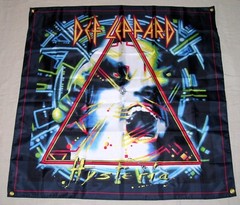 DEF LEPPARD 4’X4′ FLAG BANNER FAST SHIPPING
