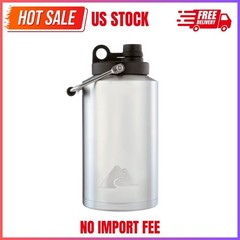 Ozark Trail 1 gal Stainless Steel Insulated Water Jug, Silver