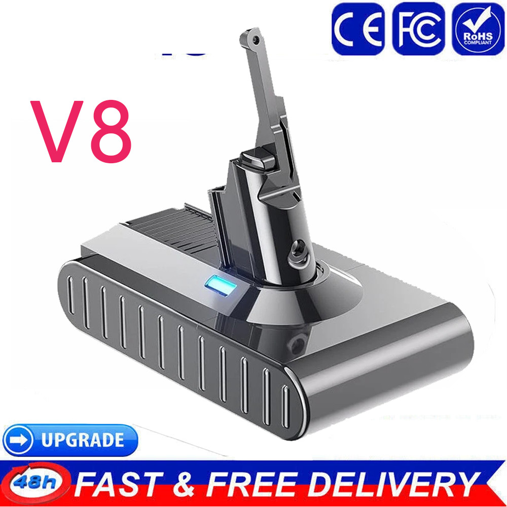 21.6V Replace Battery For Dyson V8 Absolute Animal Cordless Vacuum Cleaner SV10