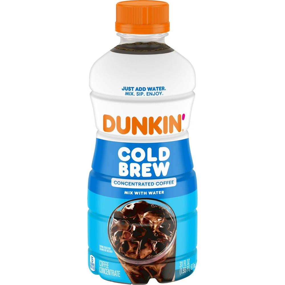 DUNKIN’ COLD BREW COFFEE CONCENTRATE, 31 OZ FREE & FAST DELIVERY