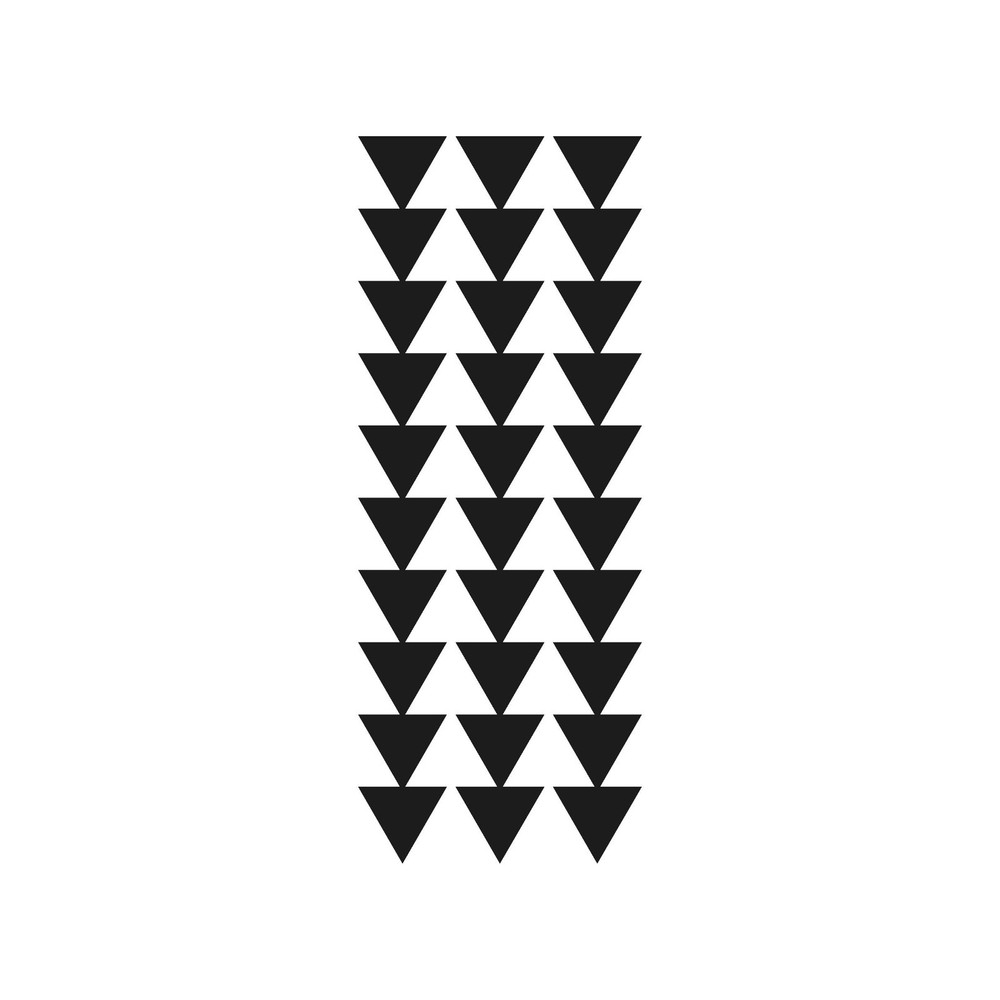 Hawaiian Tribal Triangle Vinyl decal Hawaiian laptop car sticker