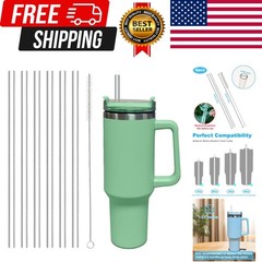 6 Pack Replacement Straw for Stanley Adventure Quencher 40 oz 30 oz Cup Tumbler