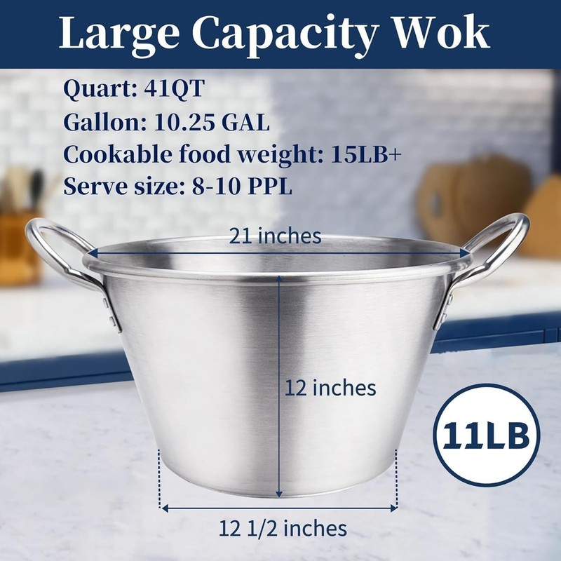 ARC 41QT Mexican Cazo Set Outdoor Wok,30,000BTU Propane Burner With Stand gallery