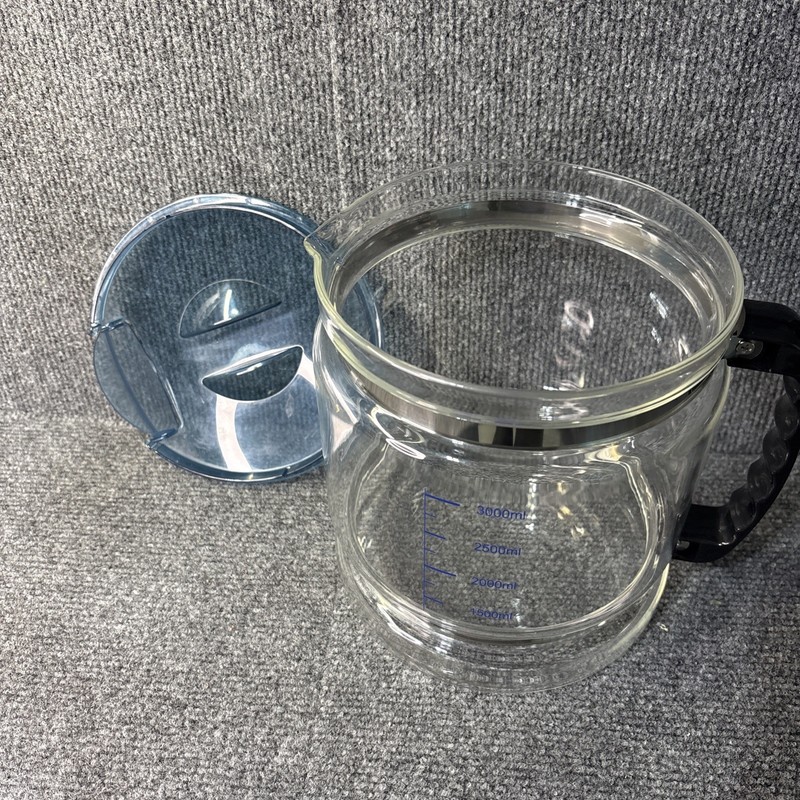 Glass Carafe 1 Gallon 4L Water Jar for Distiller Replacement Part Pot Container gallery