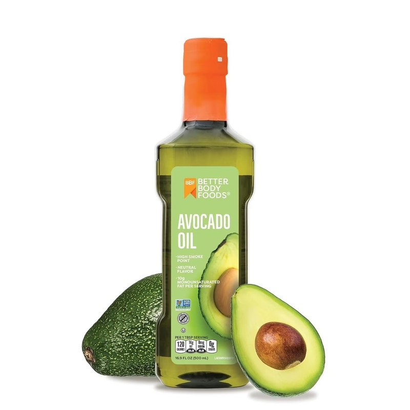 BetterBody Foods Refined Avocado Oil, 16.9 fl oz.