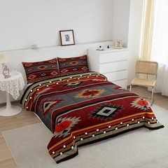 Boho Comforter Set Full Size Southwest Native American Design Comforter Set