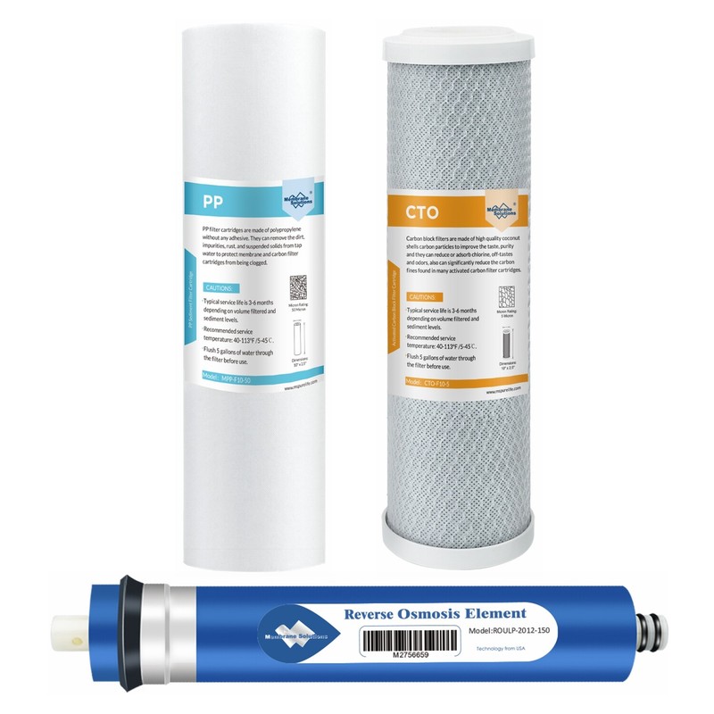 150G RO Membrane Sediment Carbon Water Filter Fit for Hydro-Logic Stealth-RO150