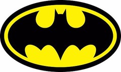 Diecut Vinyl BATMAN LOGO Decal Sticker Comic Dark Knight Colored