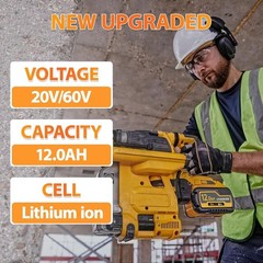 2 Pack 9.0Ah for DeWalt FLEXVOLT 20V/60V MAX Battery Lithium DCB609 and Charger