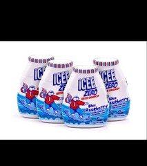 ICEE Zero Calorie Blue Raspberry Liquid Water Enhancer Drink – 4 Pack 1.62 Oz