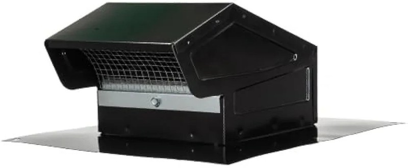 TopShield Lomanco BATH PRO Roof Jack BRV34 BLACK New