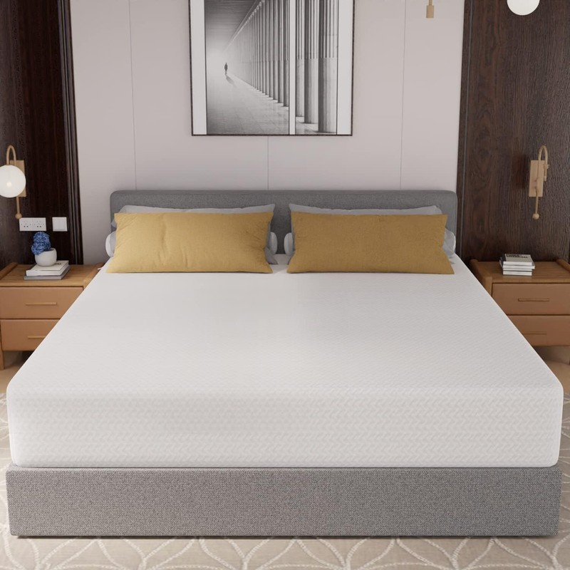 Cooling Gel Green Tea Infused Mattress, CertiPUR-US Certified, Pressure Relief