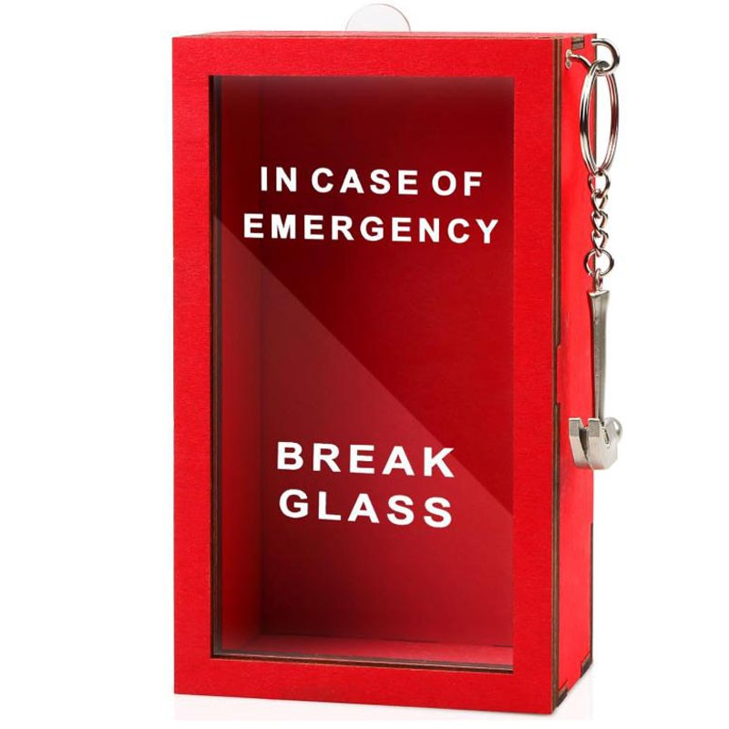 Funny Gift Emergency Box Create Self Defined Idea Jar Break in Case of Box TL