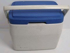 Coleman Personal 8 Cooler Ice Blue And White Camping Hunting Fishing Model 5272