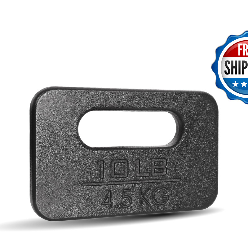Yes4All Cast Iron Rucking Weight For Backpack Training Weight Plate Ergonomic