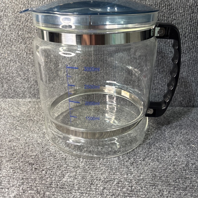 Glass Carafe 1 Gallon 4L Water Jar for Distiller Replacement Part Pot Container gallery
