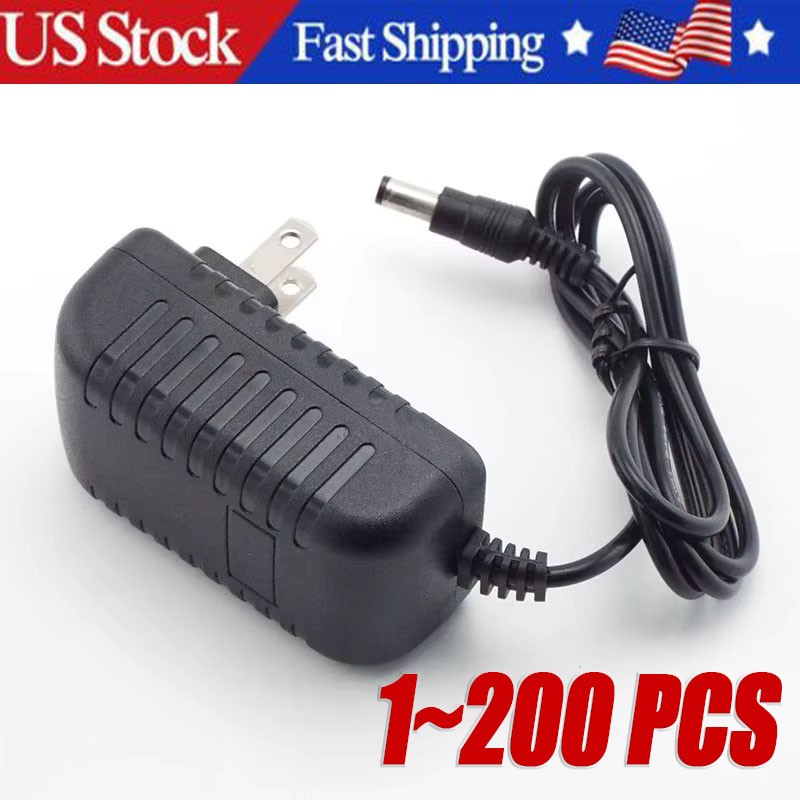 AC 100-240V to DC 12V 2A Power Supply Adapter Heavy-Duty LED Light Strip 24W SMD