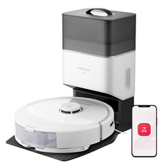 Roborock Q8 Max+ Self-Emptying Robot Vacuum Clean & Mop – Certified Refurbished