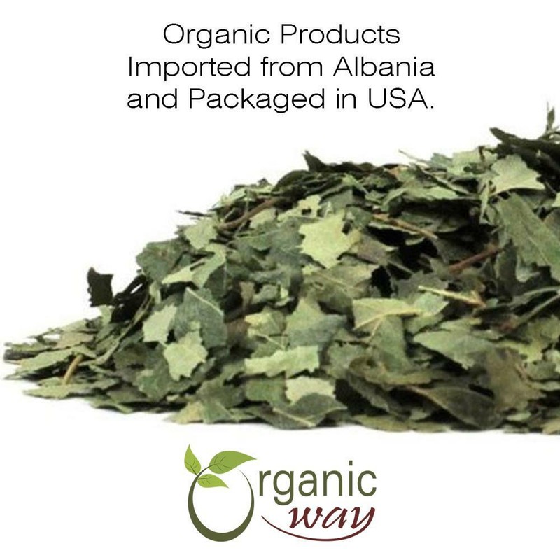 Organic Way Birch Leaf Whole - Herbal Tea | Organic, Kosher & USDA Certified gallery