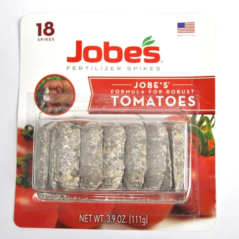 Jobe's Tomato Fertilizer Spikes 18 Pack Easy Application Slow Release Nutrients