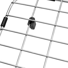 29.29 In. X 16.34 In. Rear Drain Stainless Steel Sink Grid