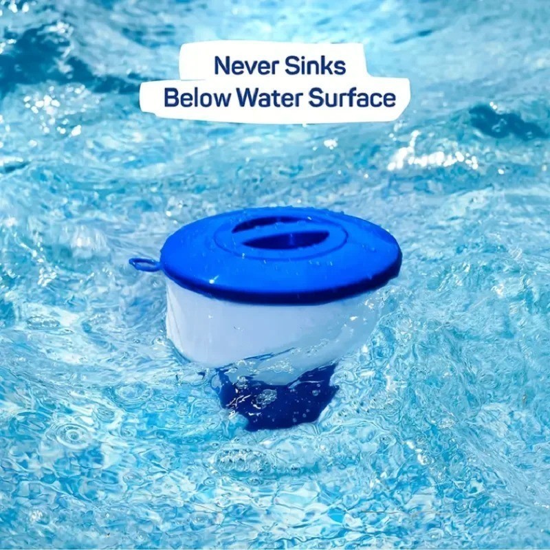 Heavy Duty 7″ Pool Floating Chemical Dispenser Floater for 3″ Chlorine Tablets